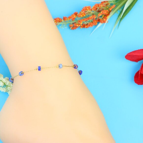 Elegant Handmade Anklet – Perfect for Women & Girls | Ideal Gift Option, DYC1583 - Picture 1 of 11